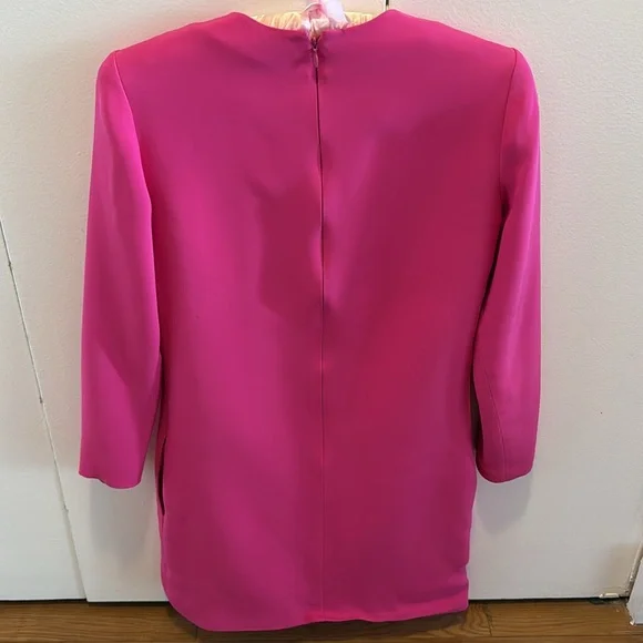 ❌SOLD❌Authentic Celine Hot Pink Shift Dress - Picture 4 of 11